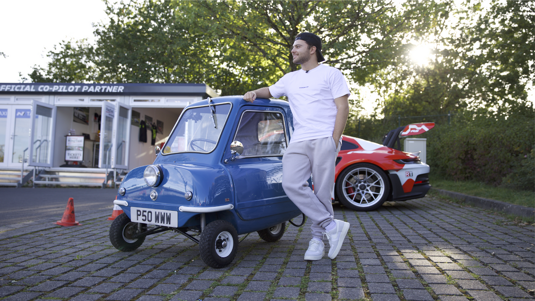 World's Smallest Car On World's Largest Race Track