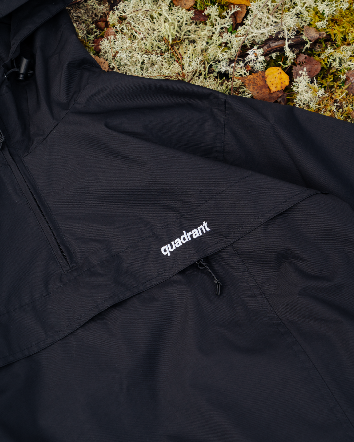 BLACK EXPLORATION DIVISION WINDBREAKER