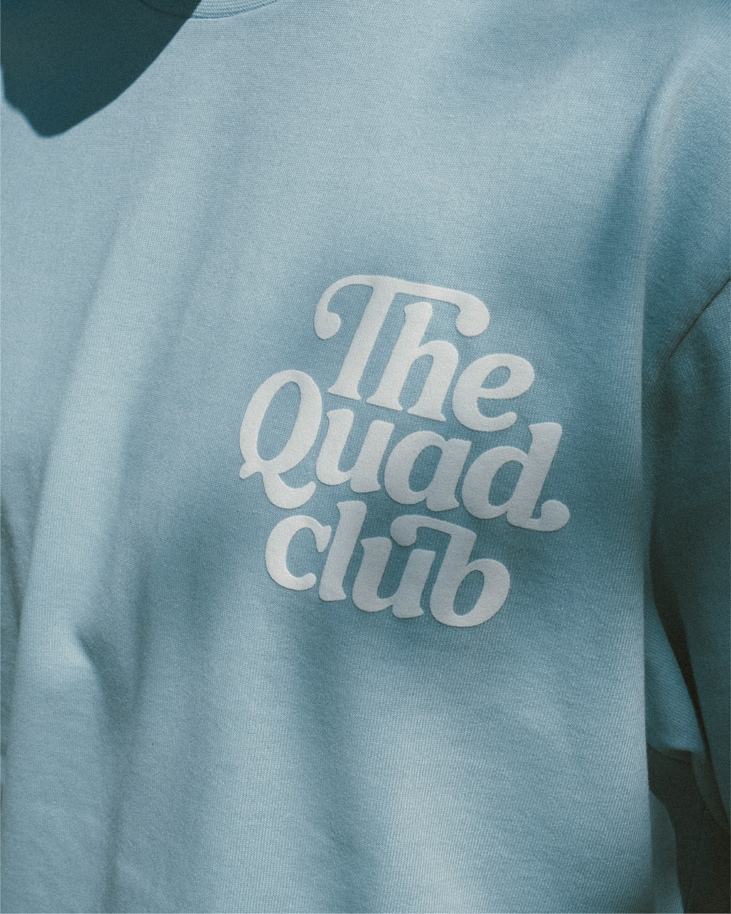 LIGHT BLUE QUAD CLUB TEE