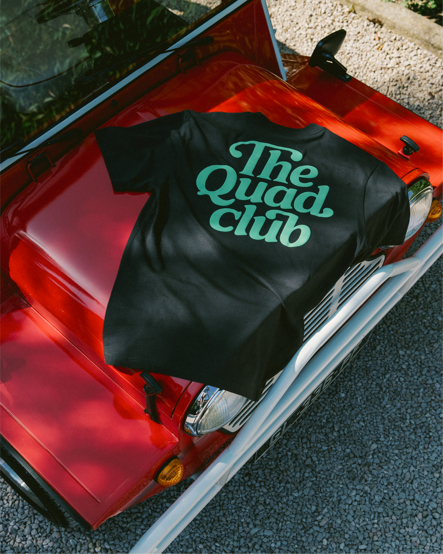 BLACK QUAD CLUB TEE