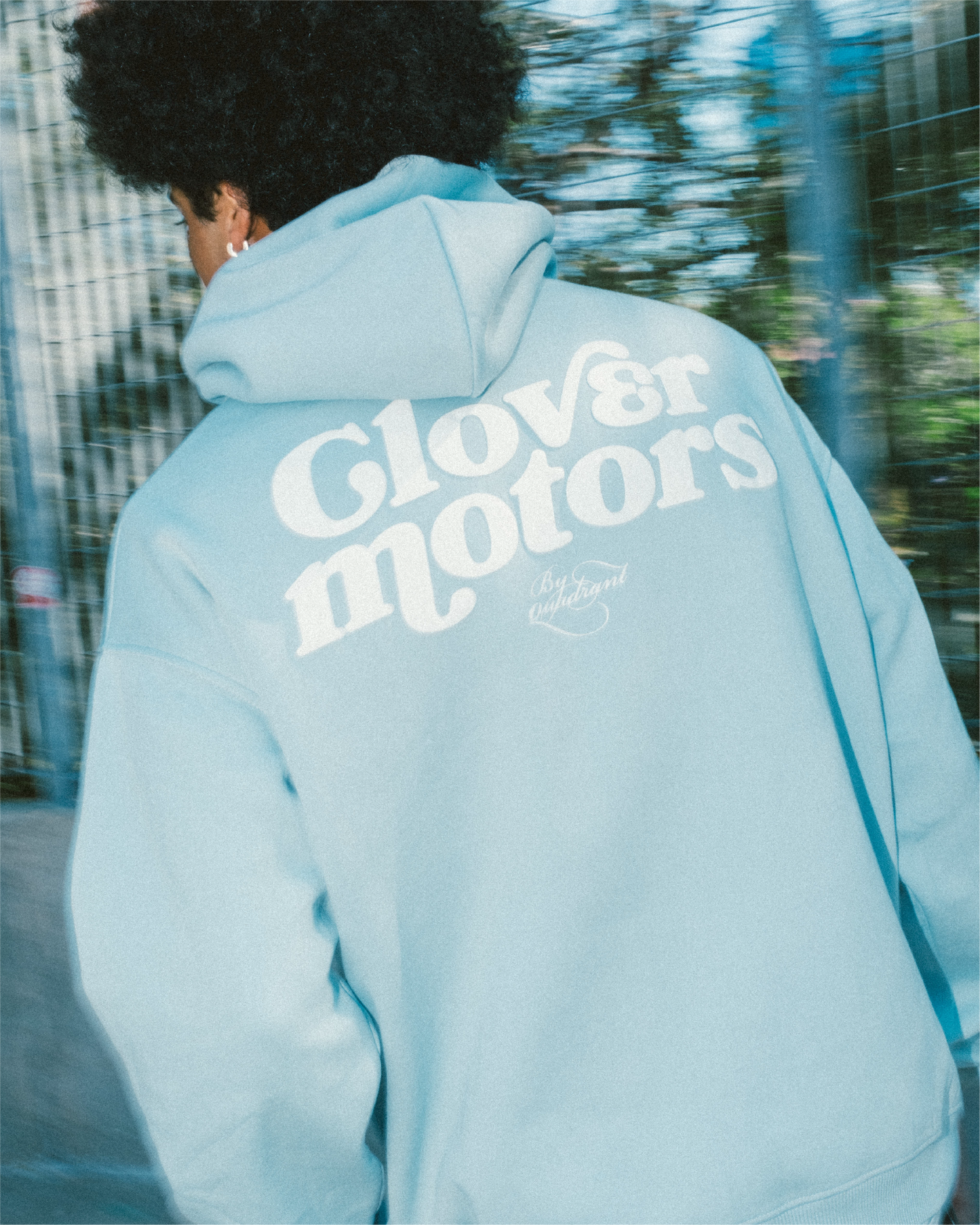 CAROLINA BLUE CLOVER HOODIE