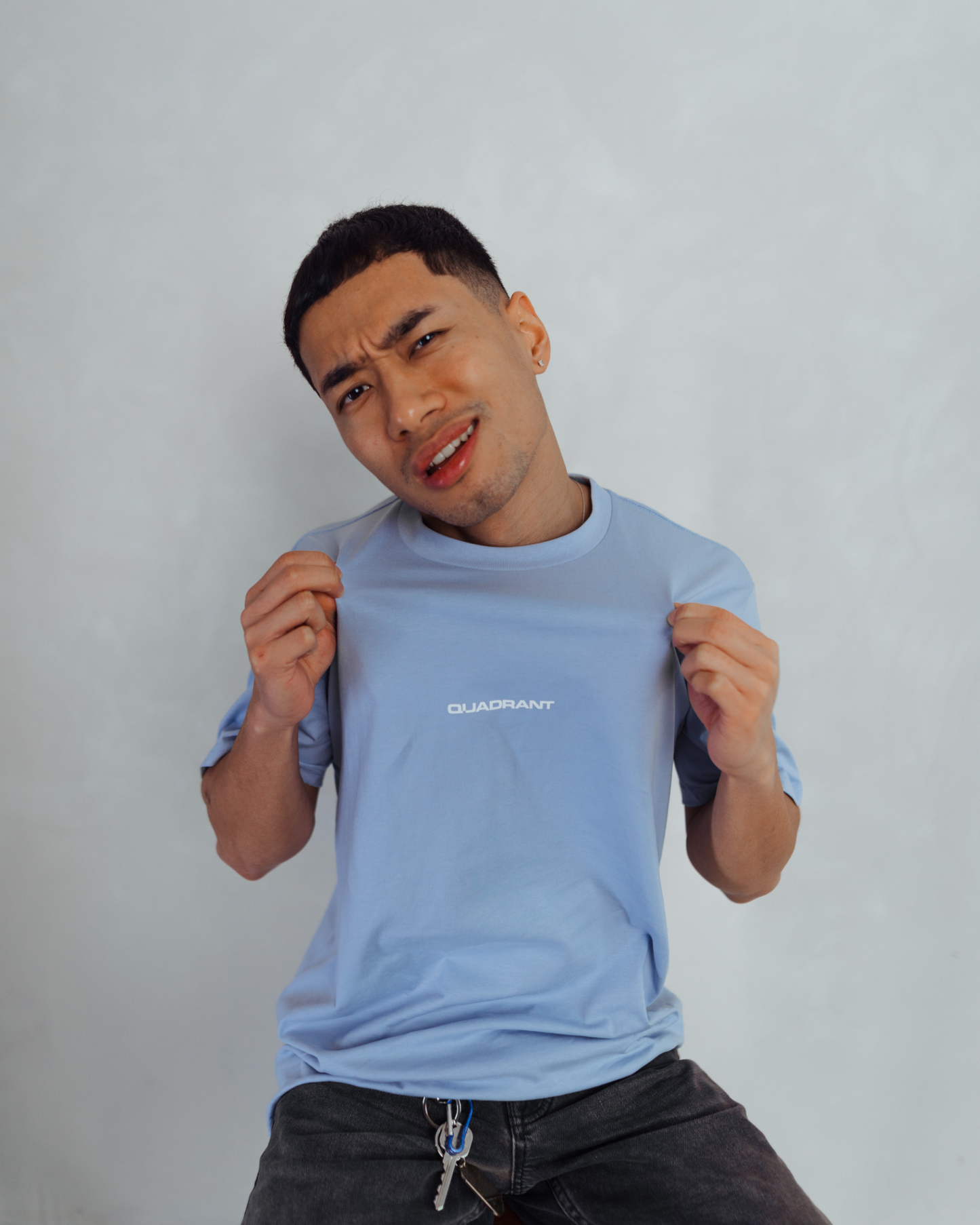 POWDER BLUE ORIGINALS TEE