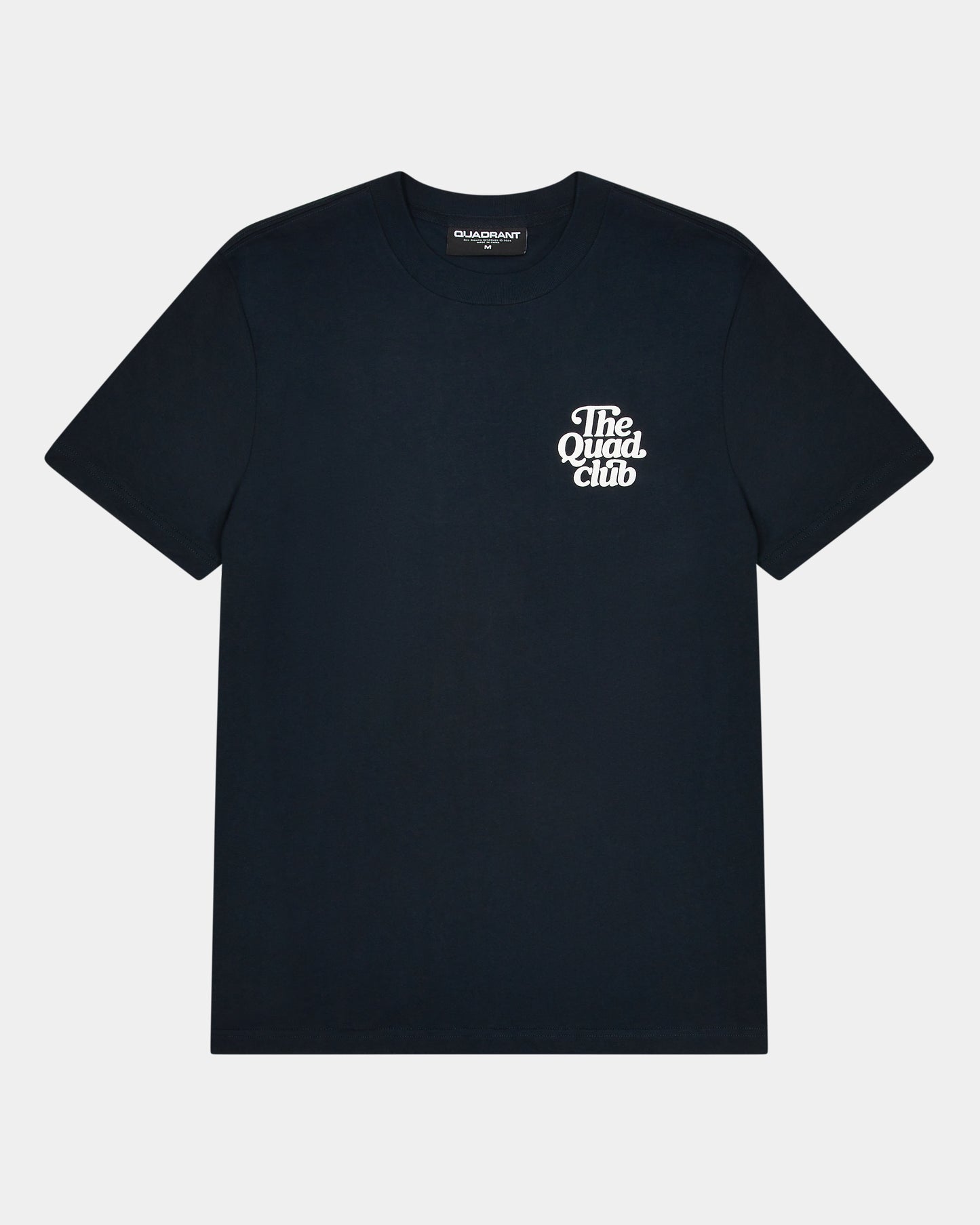 NAVY QUAD CLUB TEE