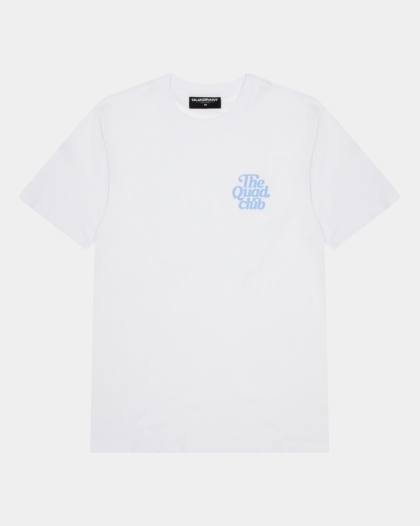 WHITE QUAD CLUB TEE