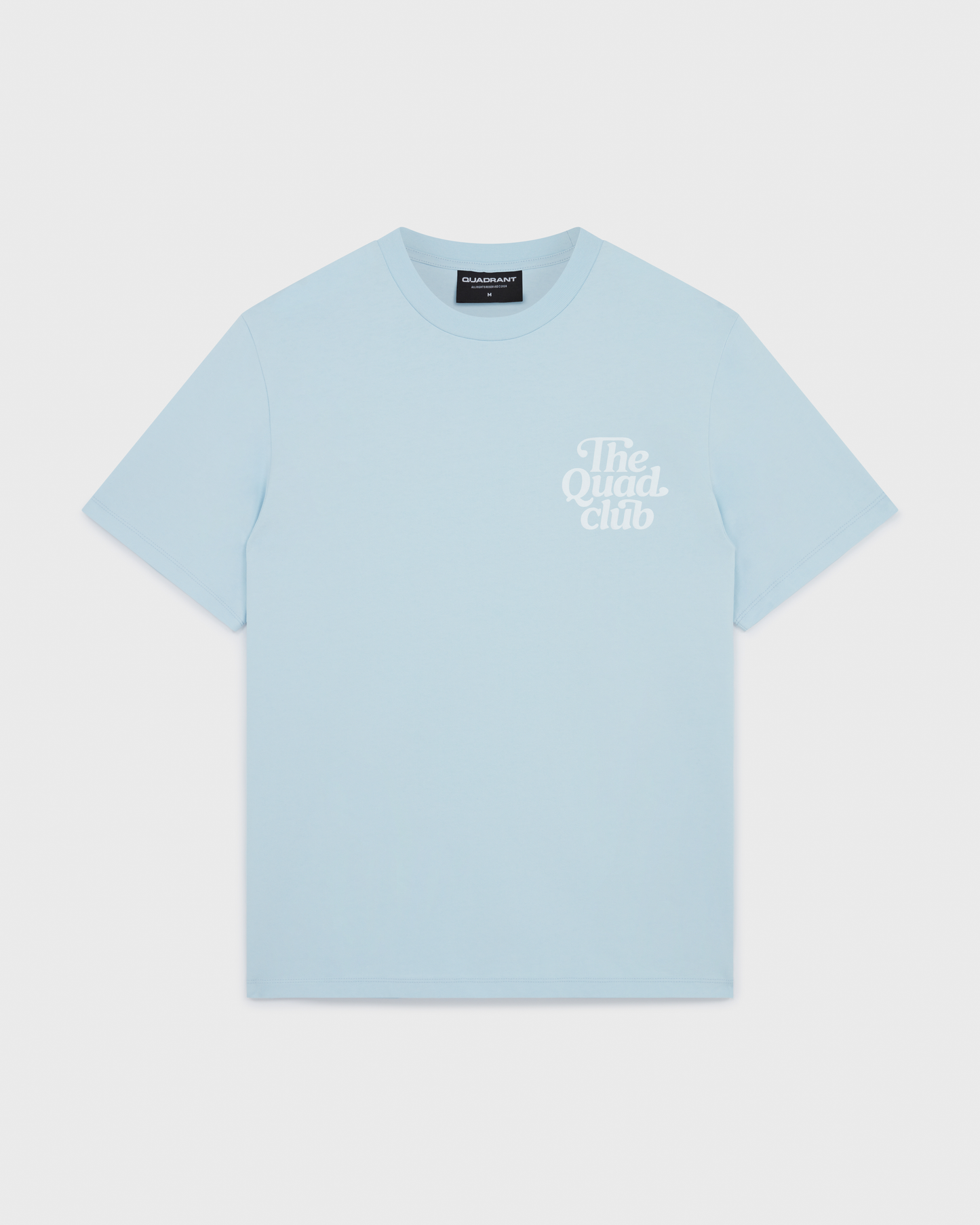 LIGHT BLUE QUAD CLUB TEE