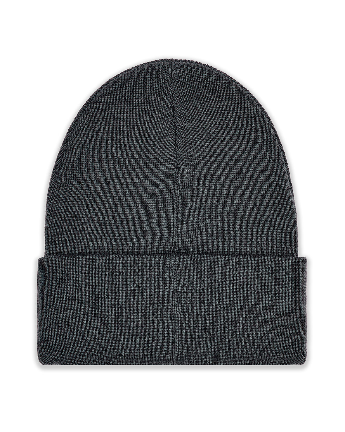 WASHED BLACK MERINO BEANIE