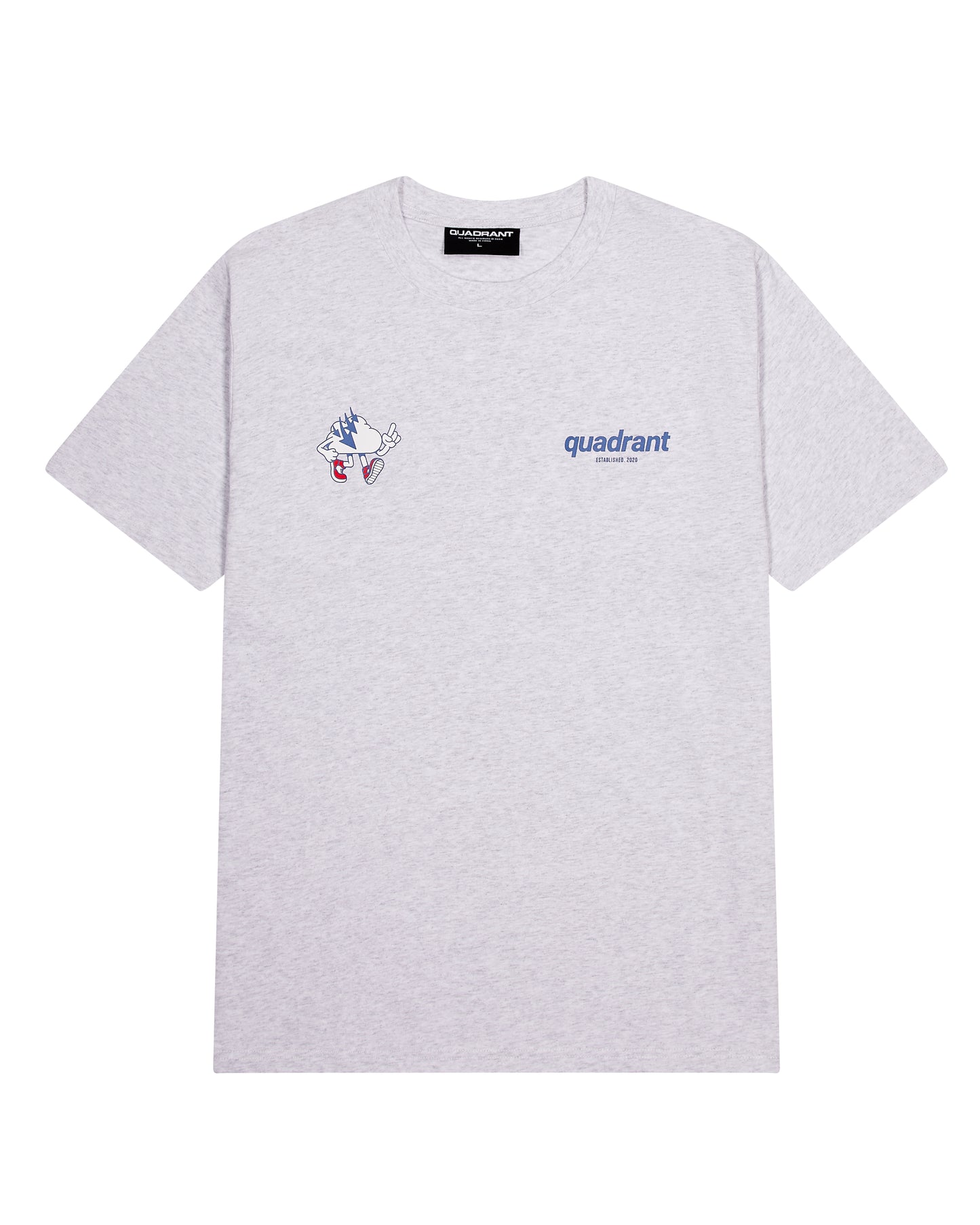 WHITE HEATHER MASCOT TEE