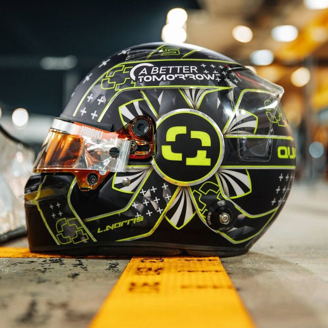 1:2 Scale Bahrain ‘Quadrant’ Special Edition Mini Helmet