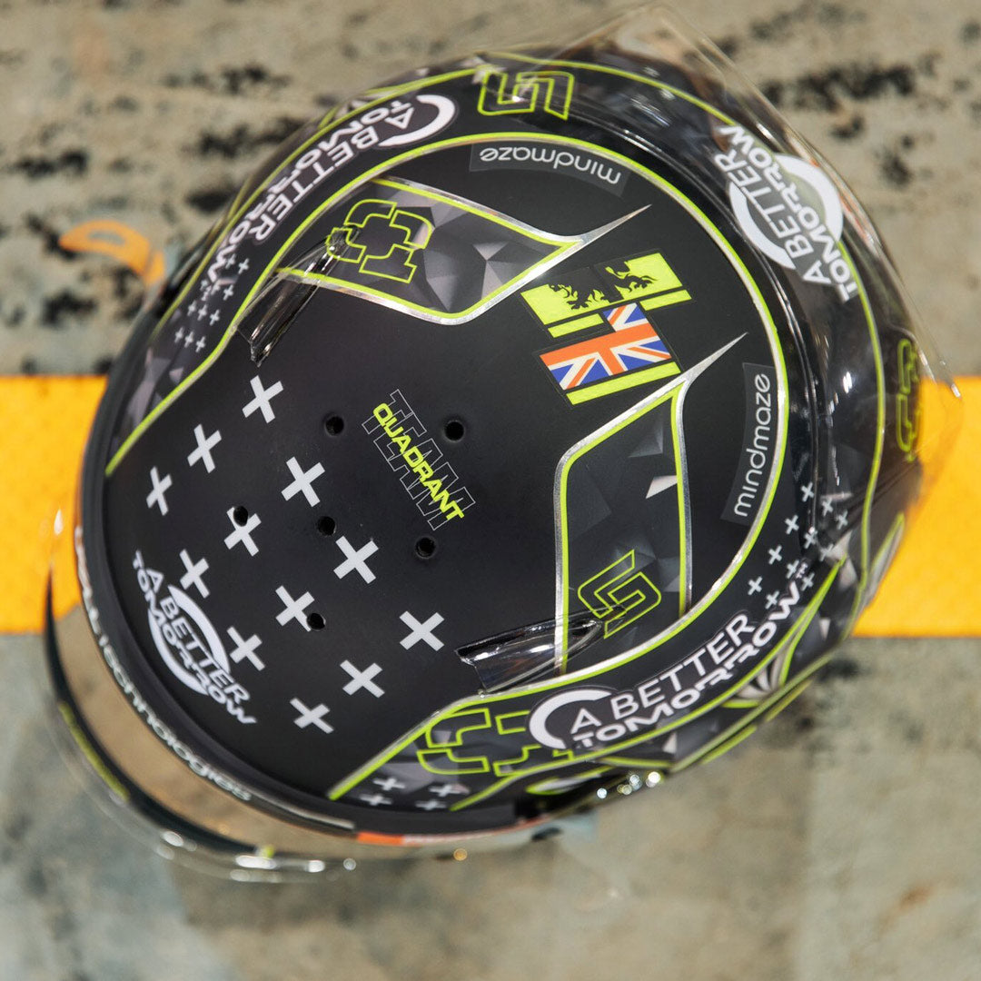 1:2 Scale Bahrain ‘Quadrant’ Special Edition Mini Helmet